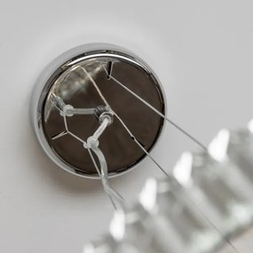 Brilagi - LED Krištáľový luster na lanku GLAMOUR 5xG9/42W/230V