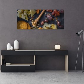 Obraz so sušeným ovocím (120x50 cm)