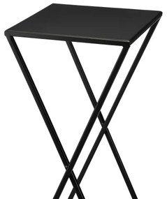 Stojan na kvety 95x78 cm čierna