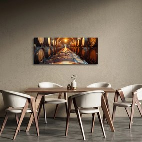 Obraz - Vínna pivnica (120x50 cm)