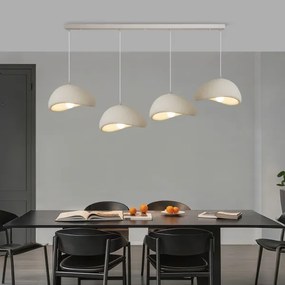 BRILAGI - Luster na lanku WABI SABI 4xE27/60W/230V biela