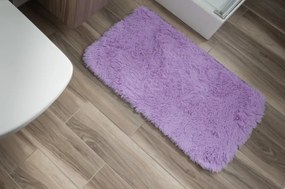 Kúpeľňový koberček SILK ARTS-61 1PC fialový orgován