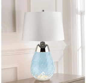 Elstead LENA-TL-S-MODRÁ-OWSS- LED Stol. lampa 1xE27/60W/230V+1xGU10/7W modrá/biela