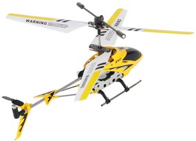 KIK RC vrtuľník SYMA S107G Metal Series, žltý hliníkový s gyroskopom