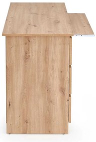 Písací stôl Canley, dub artisan