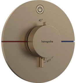 HANSGROHE ShowerSelect Comfort S termostat pod omietku pre 1 spotrebič, kartáčovaný bronz, 15553140