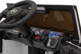 Ramiz Mercedes AMG G63 pre deti biely + diaľkové ovládanie