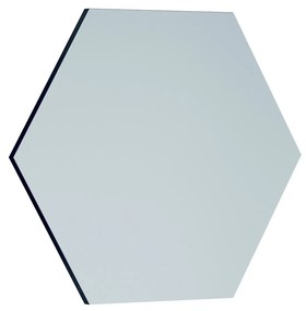 Dekoratívne nástenné zrkadlo Zeo 60x70 cm čierne