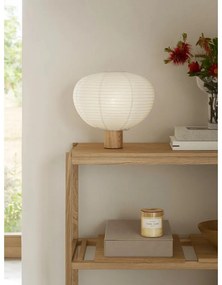 Biela stolová lampa (výška 32 cm) Kami – Blomus