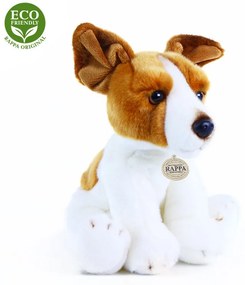 RAPPA Plyšový pes Jack Russell teriér 26 CM ECO-FRIENDLY