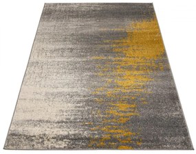 Kusový koberec Calif sivožltý 80x200cm