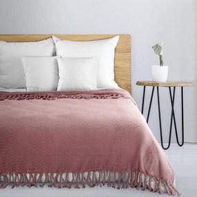 DEKA Z MIKROFLANELU EMMA 150X200 CM PÚDROVÁ