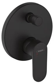 Sprchová a vaňová batéria Hansgrohe Vernis Blend bez podomietkového telesa čierny mat 71467670, 1 ks