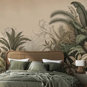 Samolepiaca tapeta prírodná tropická džungľa