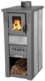 STREND PRO krbové kachle Pro Lava Ceramic, 6,5 kW, 120 mm, šedé