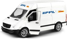 RAPPA Kovové autíčko PPL s otváracími dverami - 14 cm