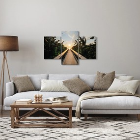 Obraz - cesta k slnku (90x60 cm)