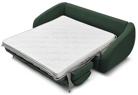 Zelená rozkladacia pohovka 235 cm Cezanne – Bobochic Paris