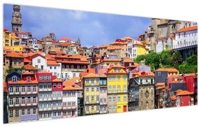 Obraz - Ribeira, Portugalsko (120x50 cm)