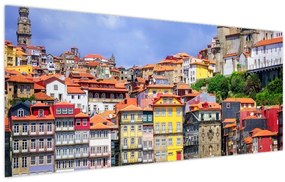 Obraz - Ribeira, Portugalsko (120x50 cm)