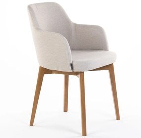 RAMONA BEIGE ECOCHIC ČALÚNENÁ STOLIČKA beige