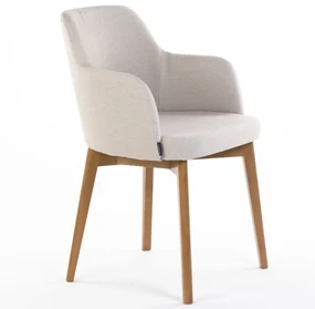 RAMONA BEIGE ECOCHIC ČALÚNENÁ STOLIČKA beige