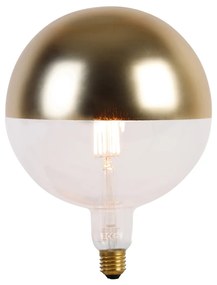E27 stmievateľné LED svietidlo G200 vrchné zrkadlo zlaté 6W 360 lm 1800K