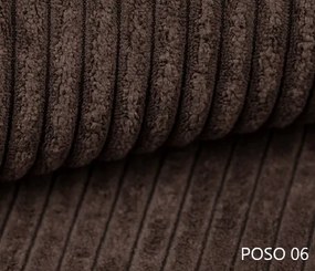 Rohová sedačka Baria (L) (čokoládová). Akcia -20%. Vlastná spoľahlivá doprava až k Vám domov. 1133087