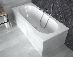 Besco Akrylátová obdĺžniková vaňa Vitae Slim 150x75 (160x75, 170x75, 180x80) BESCO-Rozmery: 150x75, BESCO-Farba: Biela