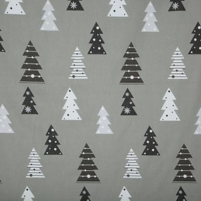 VIANOČNÉ FLANELOVÉ OBLIEČKY LENON 200X220 CM, 2 KS 70X80 CM VZOROVANÉ