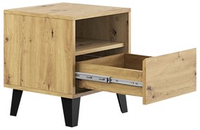 Nočný stolík BOGAN 1S, dub artisan