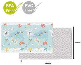 Skip Hop - Detská hracia podložka LITTLE TRAVELERS