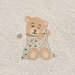 Babymatex Osuška s kapucňou MAXI 100x100 cm - Sivá