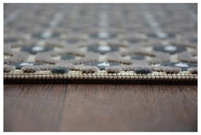 Kusový koberec PP Porto hnedý 120x170cm