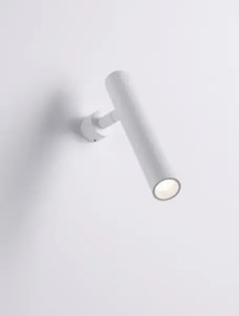 Minimalistické nastenné svietidlo Arlo Biela