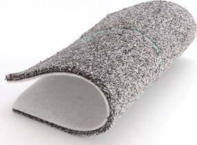 Betap, AKCIA: 200x205 cm Koberec metráž Dalesman 77, šíře, šedá, filc, obývacia izba