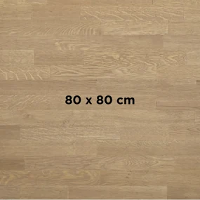 FAMEG OAK 27 MM - MASÍVNA STOLOVÁ DOSKA 80 x 80 cm