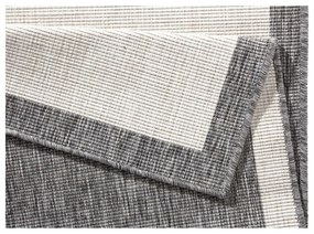 Sivo-krémový vonkajší koberec NORTHRUGS Panama, 120 x 170 cm