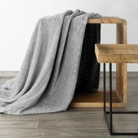 Dekorstudio Deka CINDY4 v striebornej farbe Rozmer deky: 170x210cm