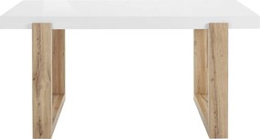 Biely jedálenský stôl 90x160 cm Solid – Støraa