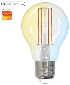 LED žiarovka E27 7W filament stmievateľná CCT Tuya