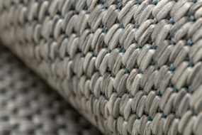 Koberec SIZAL SION A5165A sivý kruh