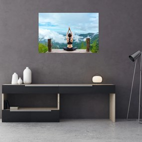 Obraz - Jóga (90x60 cm)