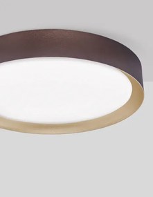 LED stropné svietidlo Luton 55 Hnedá