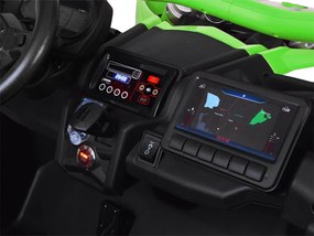 JOKOMISIADA Veľké terénne vozidlo Buggy Can-am Maverick pre 2 osoby PA0287 zelená