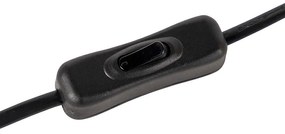 Stolná lampa v štýle Art Deco mosadz so zeleným sklom - Pallon