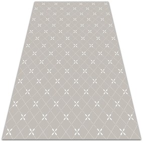 PIGA Módne vinylový koberec jemné krížiky Rozmer: 150x225 cm