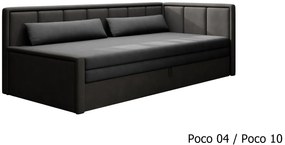 Rozkladacia posteľ / pohovka Fulgeo Farba: Poco 04 + Poco 10