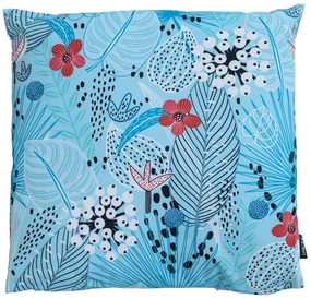 Vonkajší vankúš FLORILO 45x45 cm, modrý
