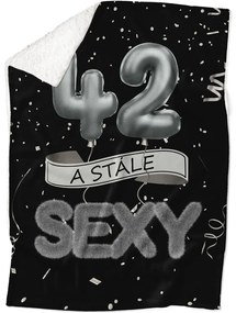 Deka Stále sexy – Čierna (vek: 42, Podšitie baránkom: ÁNO)